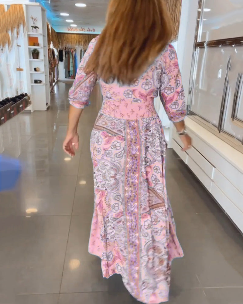 Noreen | Bohemian Flow Maxikleid 