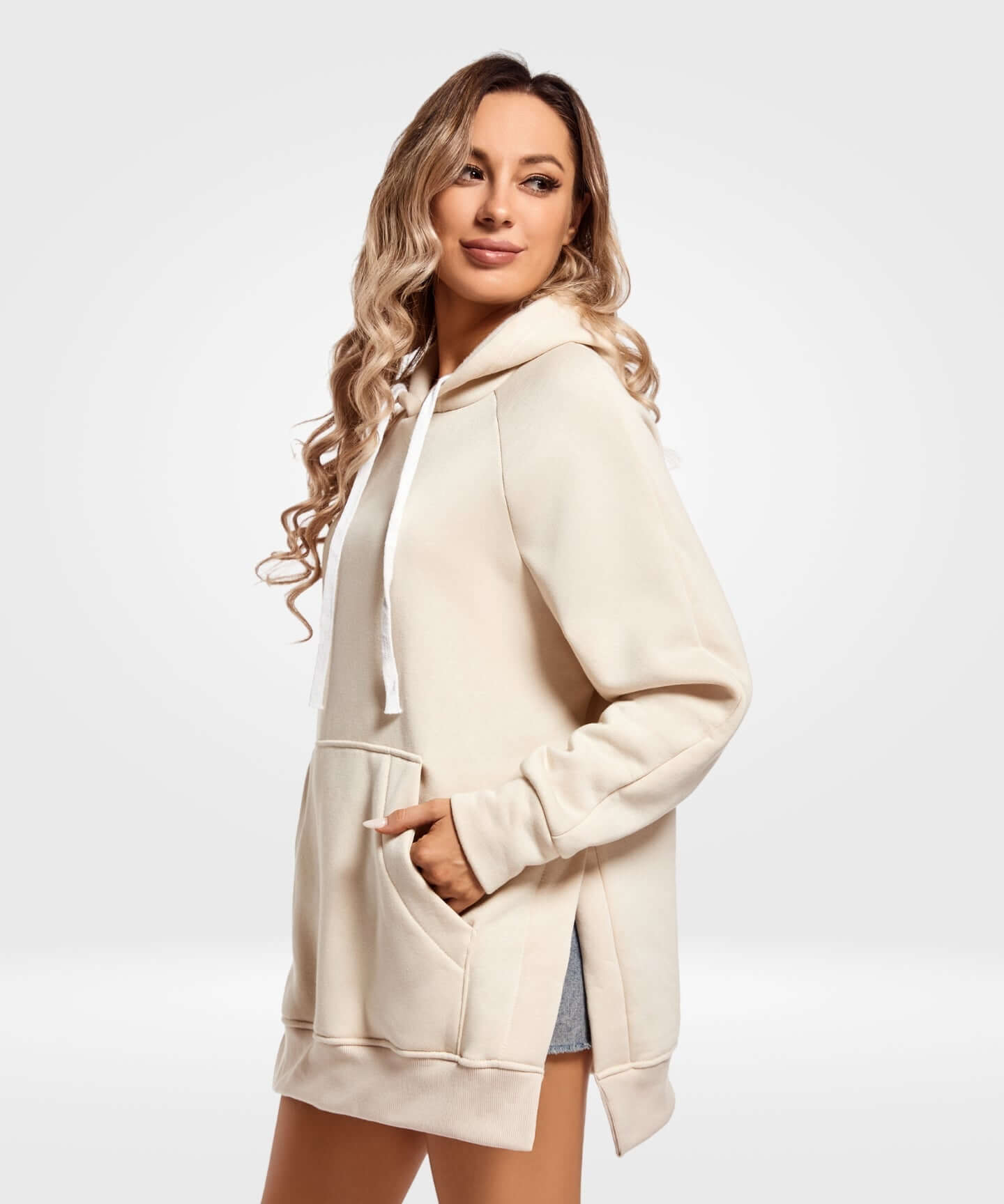 Marlena | Oversize-Kapuzenkleid