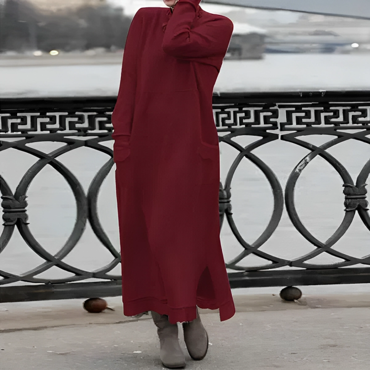 Leona | Bequemes Winterkleid 
