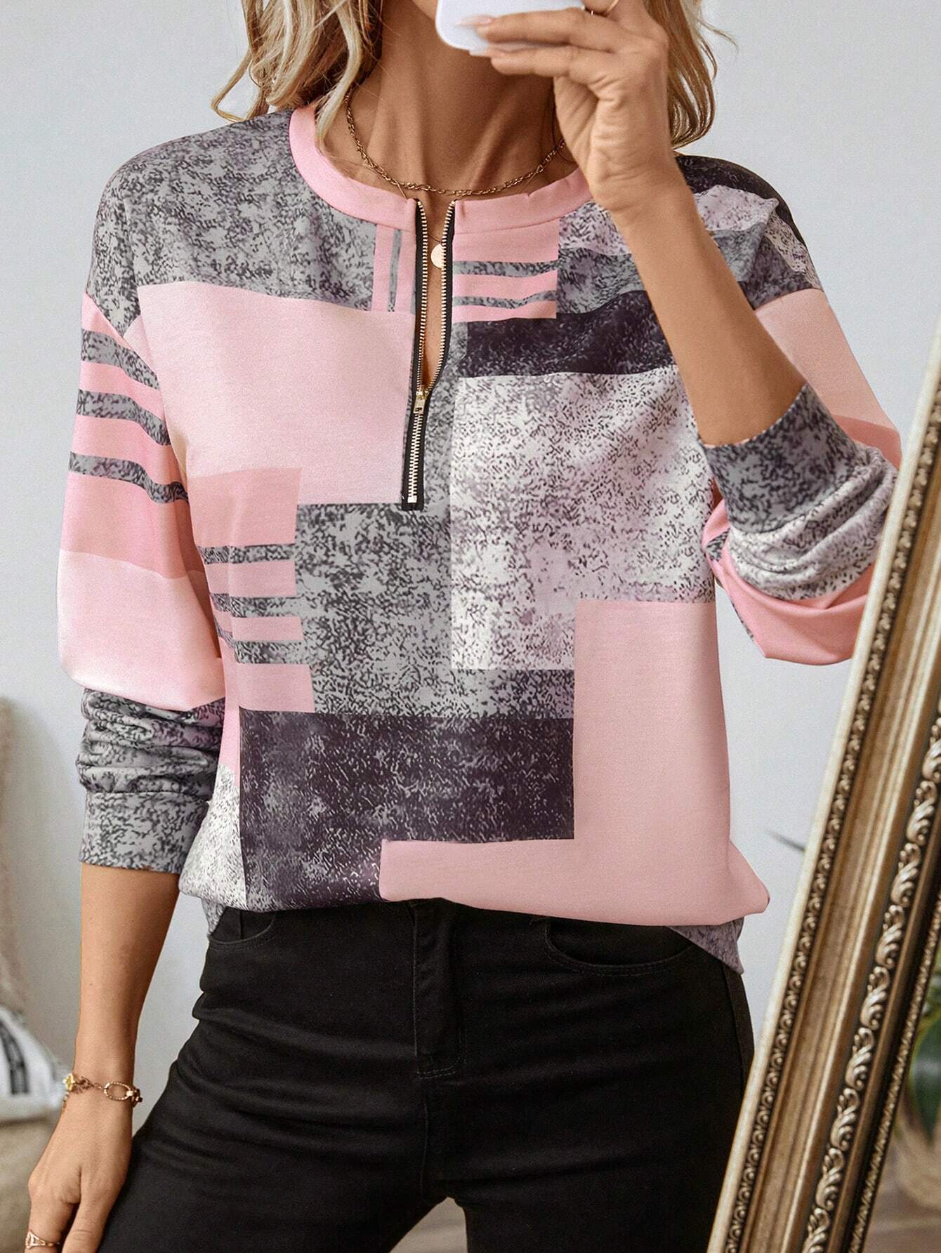 Aurora | Schickes Vintage-Sweatshirt 