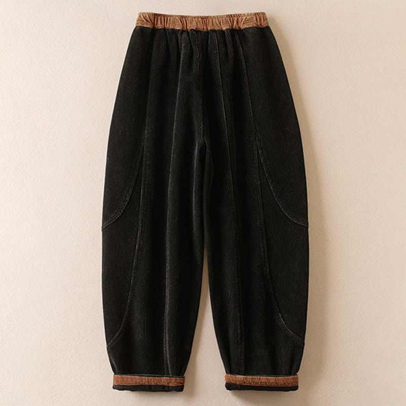Thermofleece aus Cord-Baumwolle für Damen 