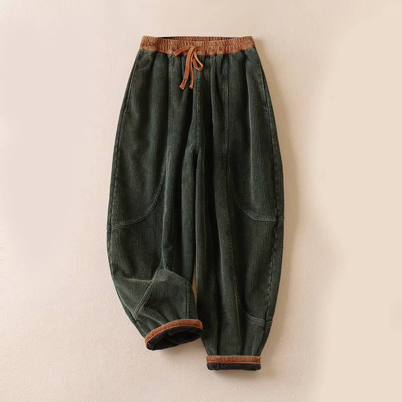 Thermofleece aus Cord-Baumwolle für Damen 