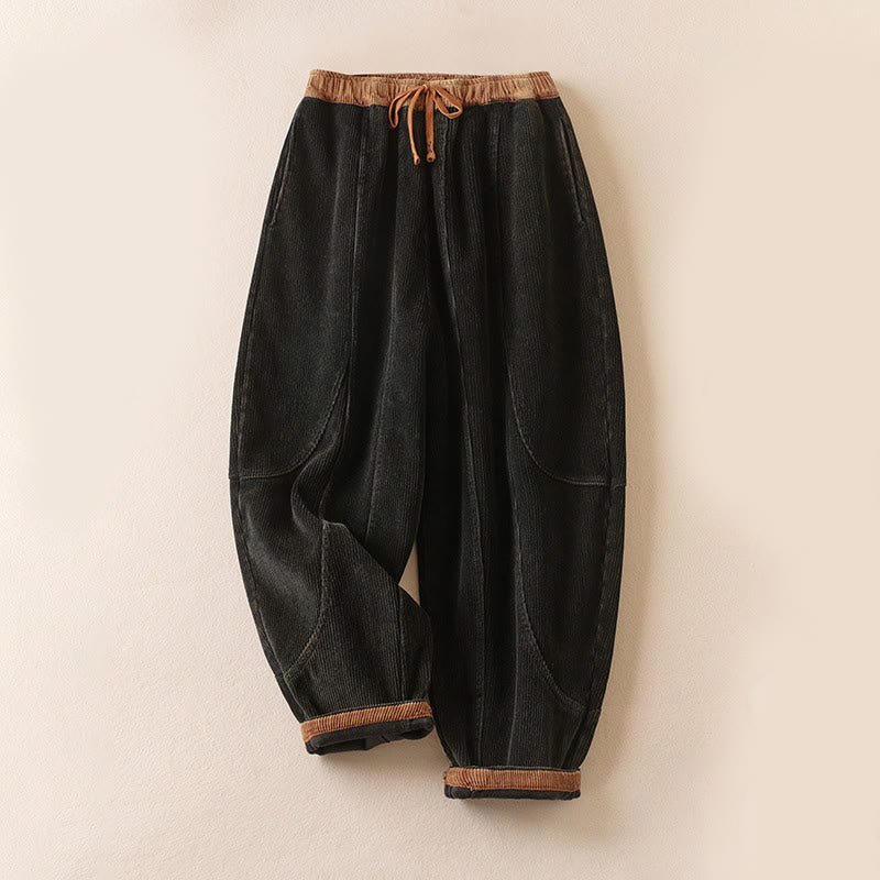 Thermofleece aus Cord-Baumwolle für Damen 