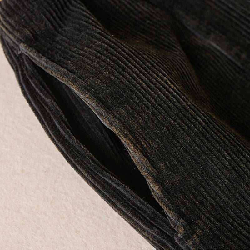 Thermofleece aus Cord-Baumwolle für Damen 