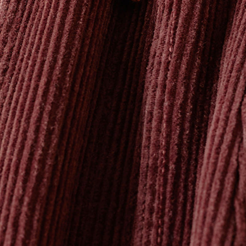Thermofleece aus Cord-Baumwolle für Damen 