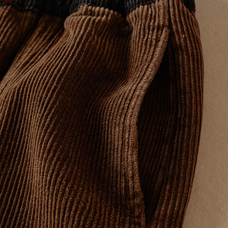 Thermofleece aus Cord-Baumwolle für Damen 