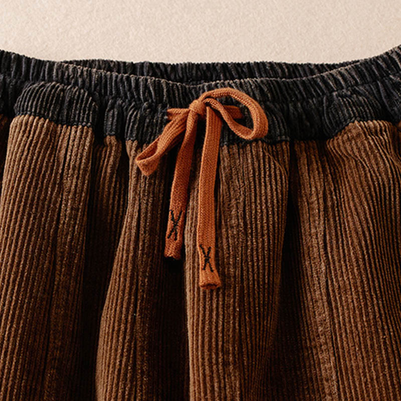 Thermofleece aus Cord-Baumwolle für Damen 