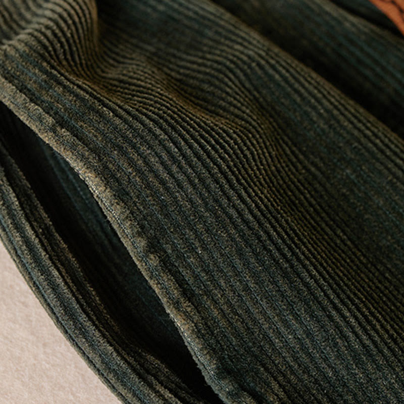 Thermofleece aus Cord-Baumwolle für Damen 