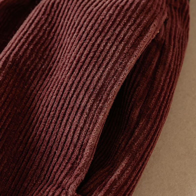 Thermofleece aus Cord-Baumwolle für Damen 