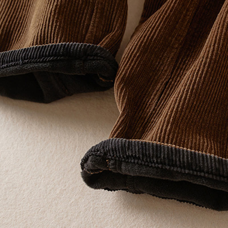 Thermofleece aus Cord-Baumwolle für Damen 