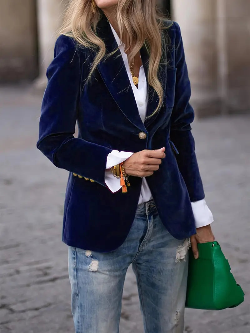 Julie | Elegante Samtjacke 
