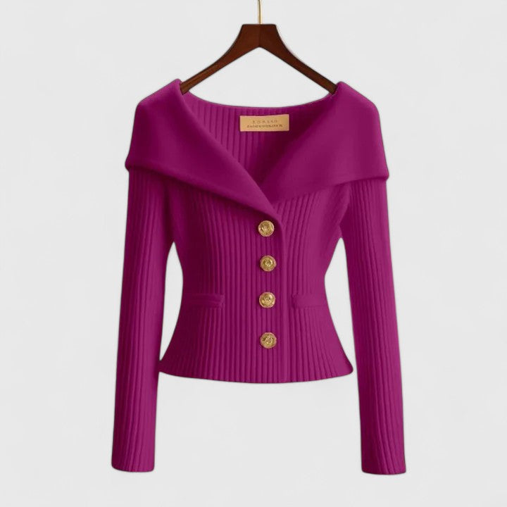 Clariza - Elegante Strickjacke 