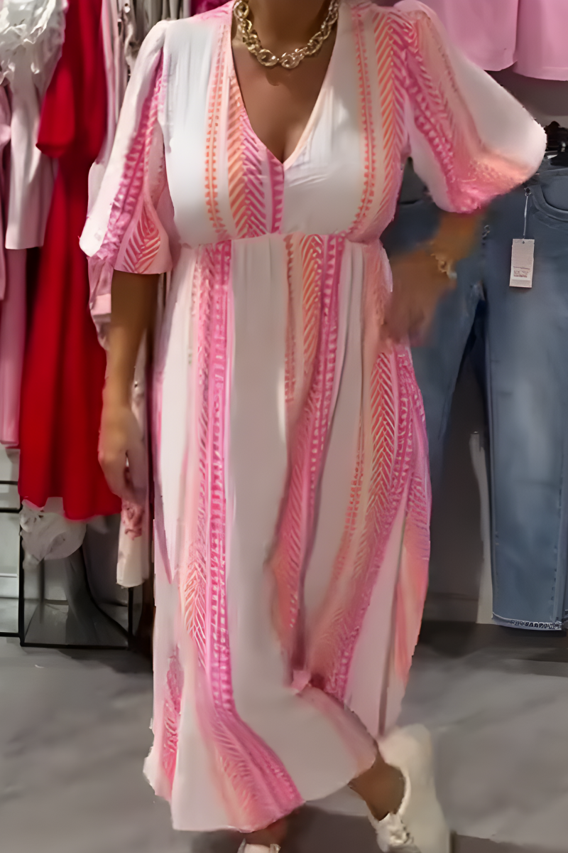 Anna | Luftiges Sommerkleid aus Leinen 