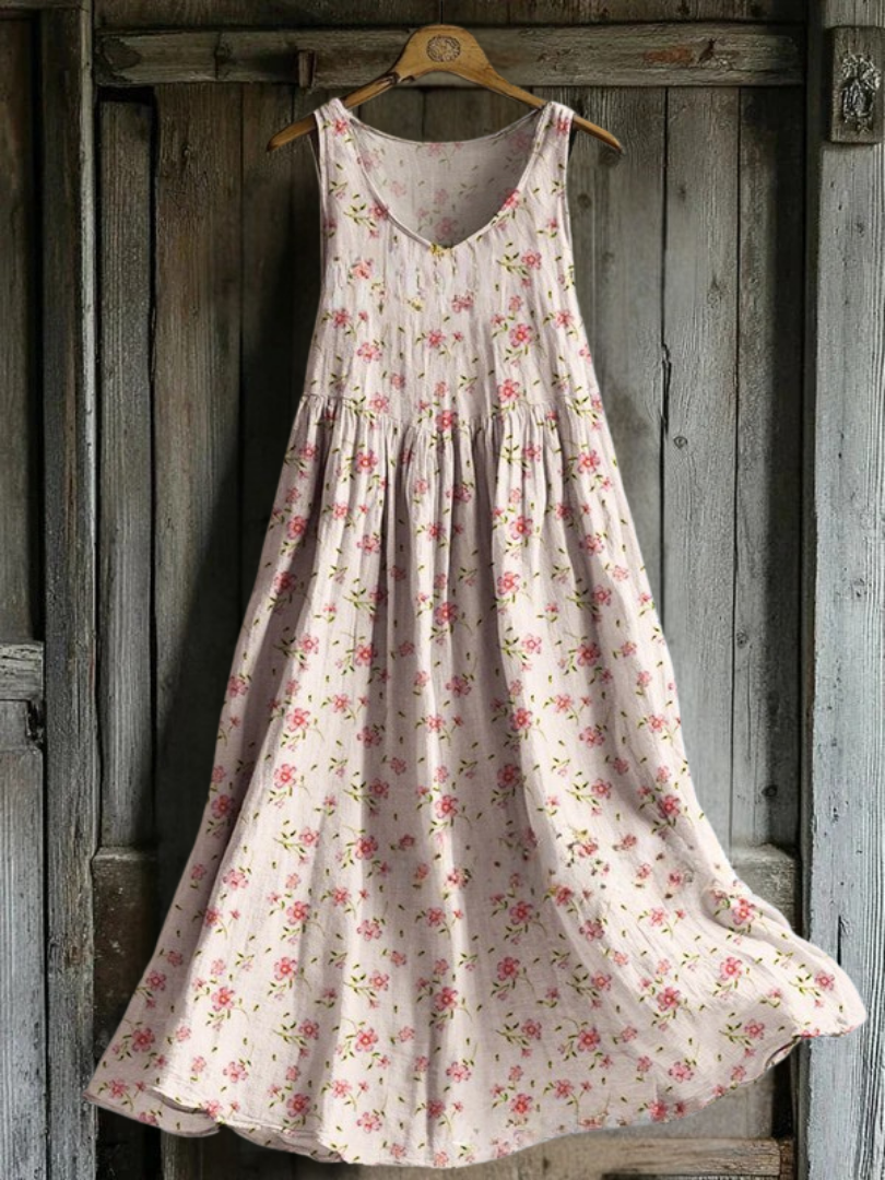 Éléonore – Kleid mit Blumenmuster 