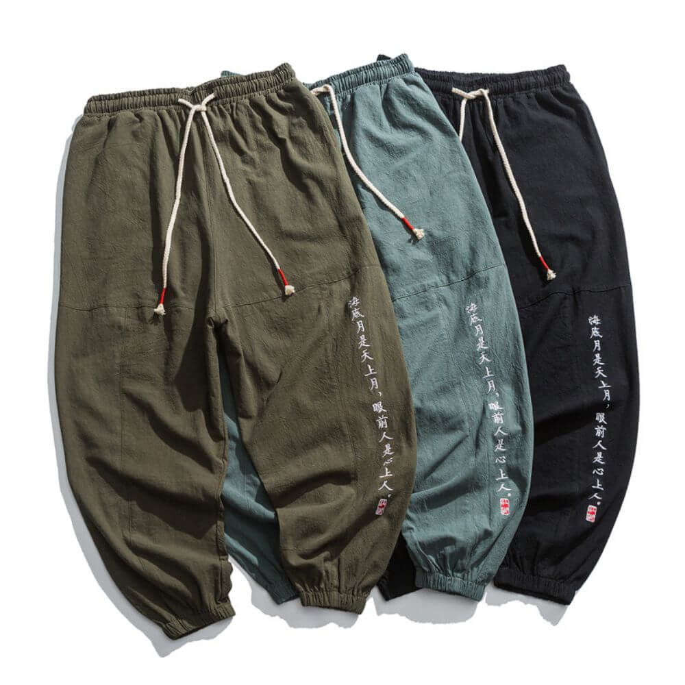 Shun - Haremshose Comfort aus Baumwolle