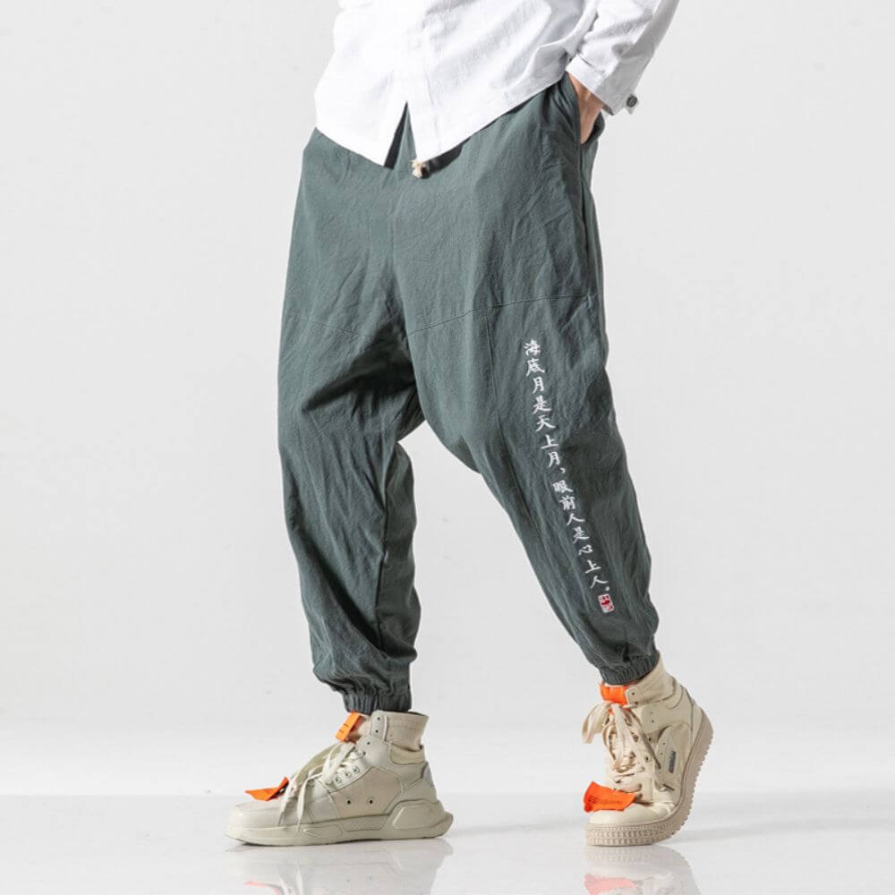 Shun - Haremshose Comfort aus Baumwolle