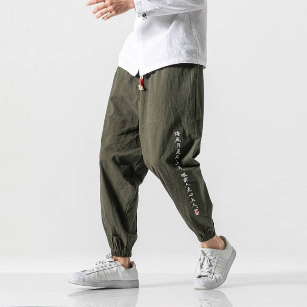 Shun - Haremshose Comfort aus Baumwolle