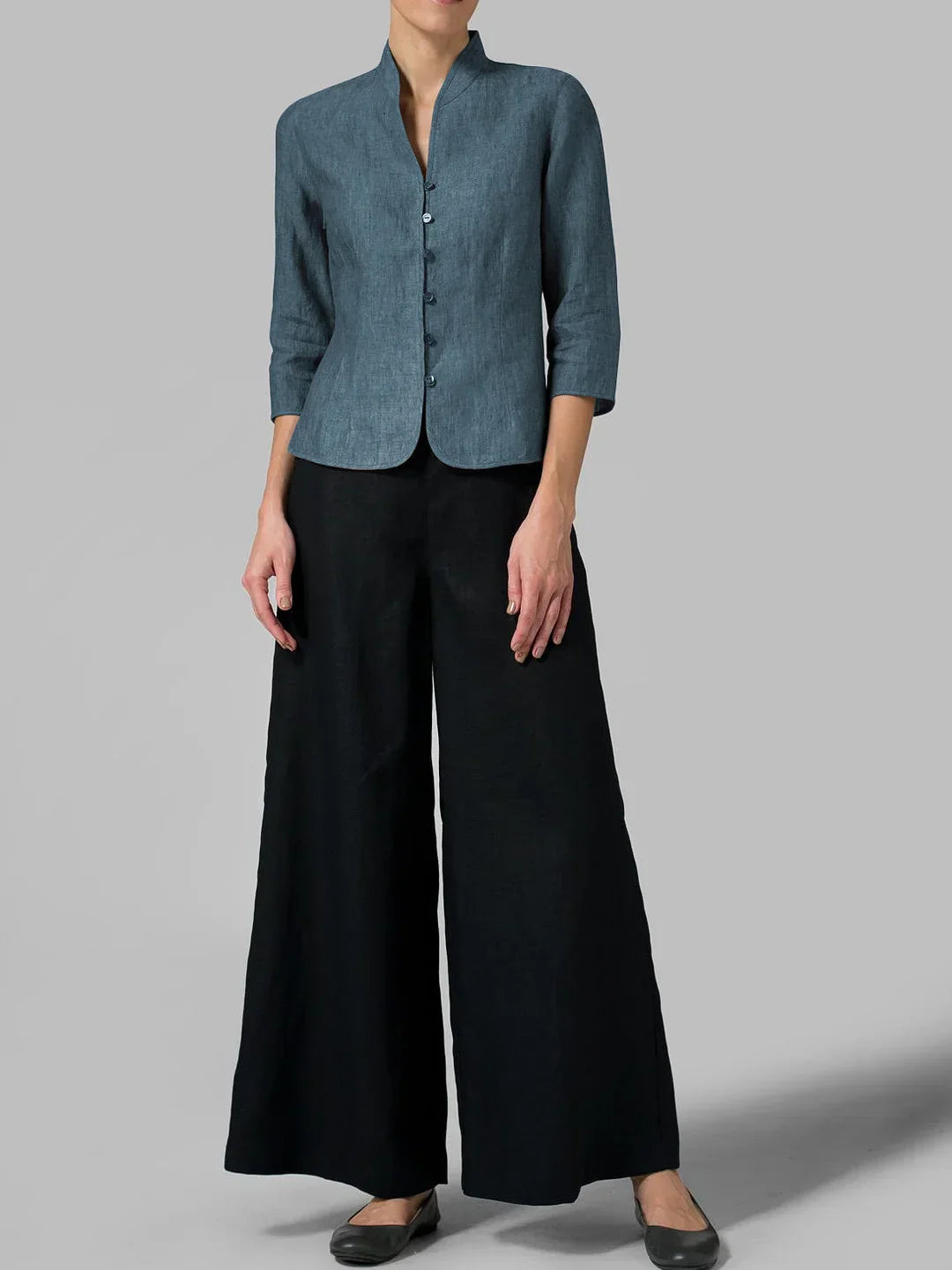 Seraphina | Bluse mit luxuriösem Kragen