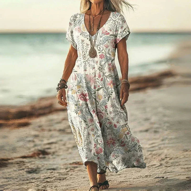 Piera | Kleid mit Farbverlaufsanhänger