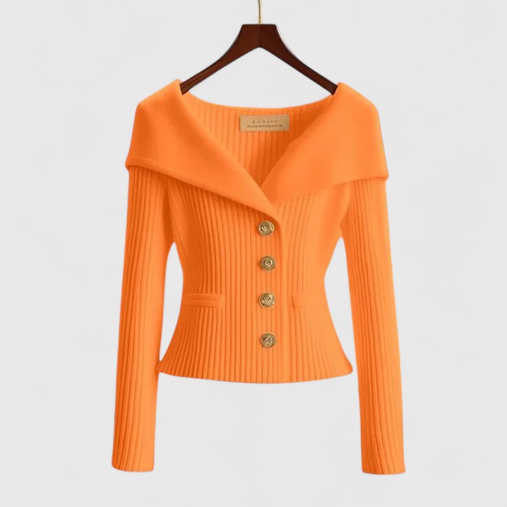 Clariza - Elegante Strickjacke 