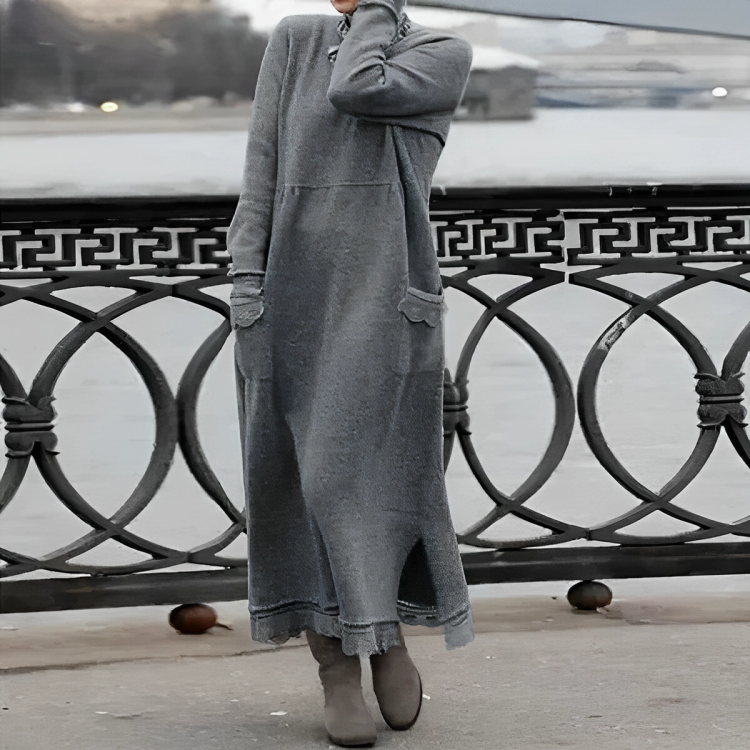 Leona | Bequemes Winterkleid 