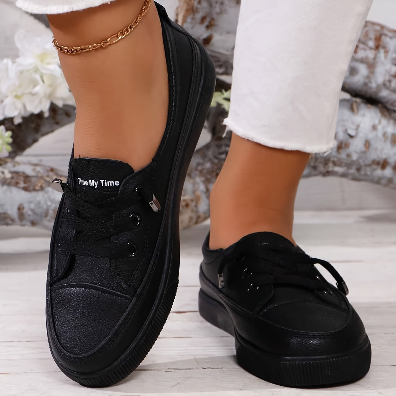Flache orthopädische Damenschuhe 