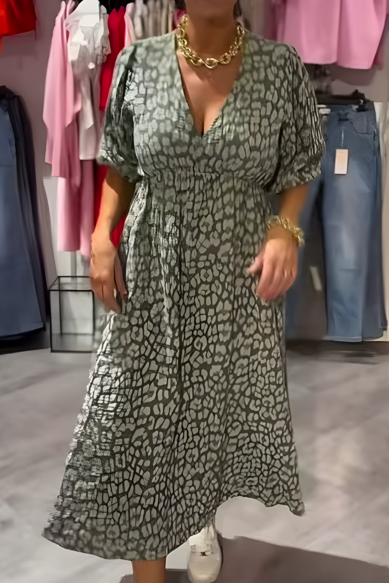Anna | Luftiges Sommerkleid aus Leinen 