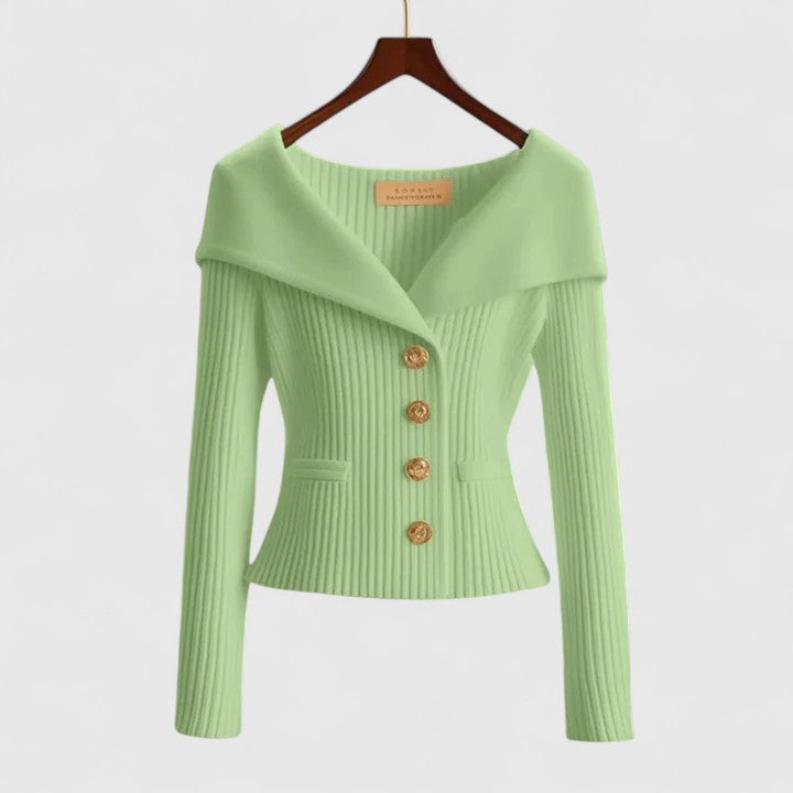 Clariza - Elegante Strickjacke 