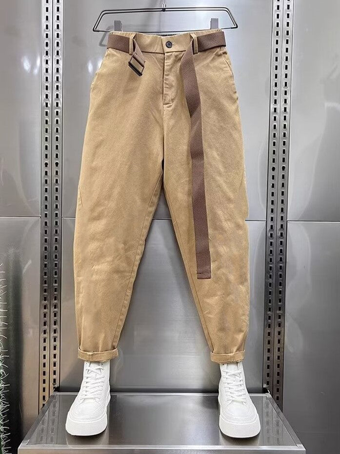 Laurent™ | Caprihose mit Gürtel