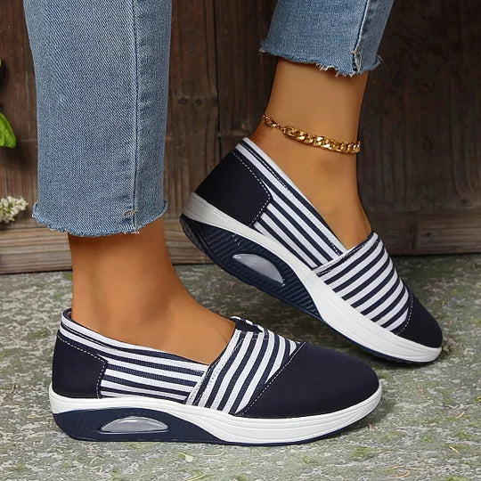Ella | Bequeme orthopädische Schuhe ohne Schnürsenkel 