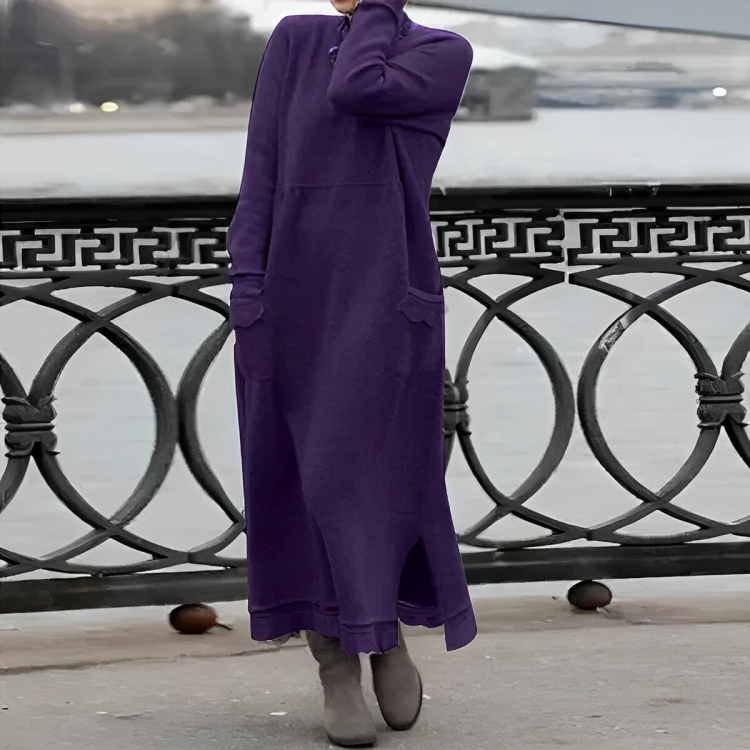 Leona | Bequemes Winterkleid 