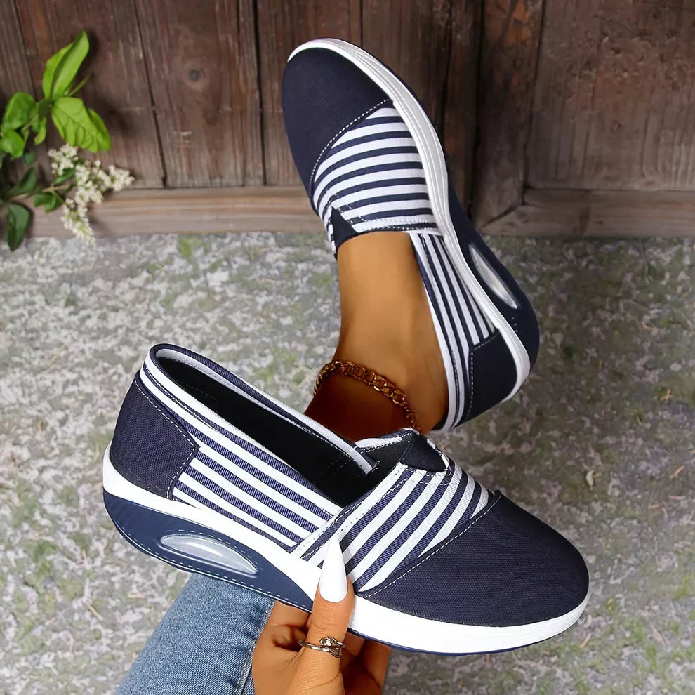 Ella | Bequeme orthopädische Schuhe ohne Schnürsenkel 