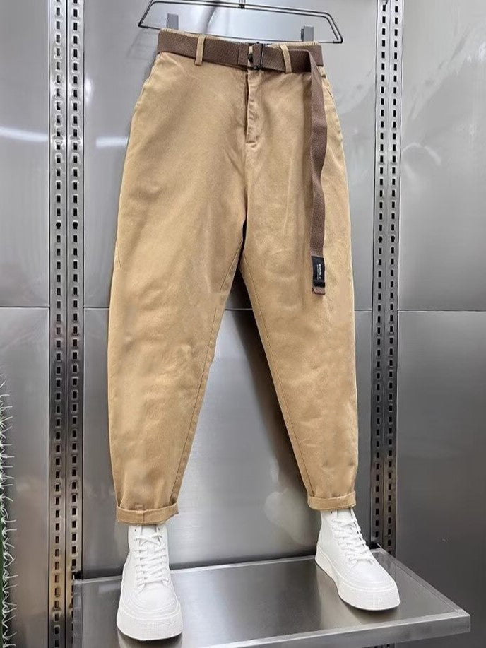 Laurent™ | Caprihose mit Gürtel