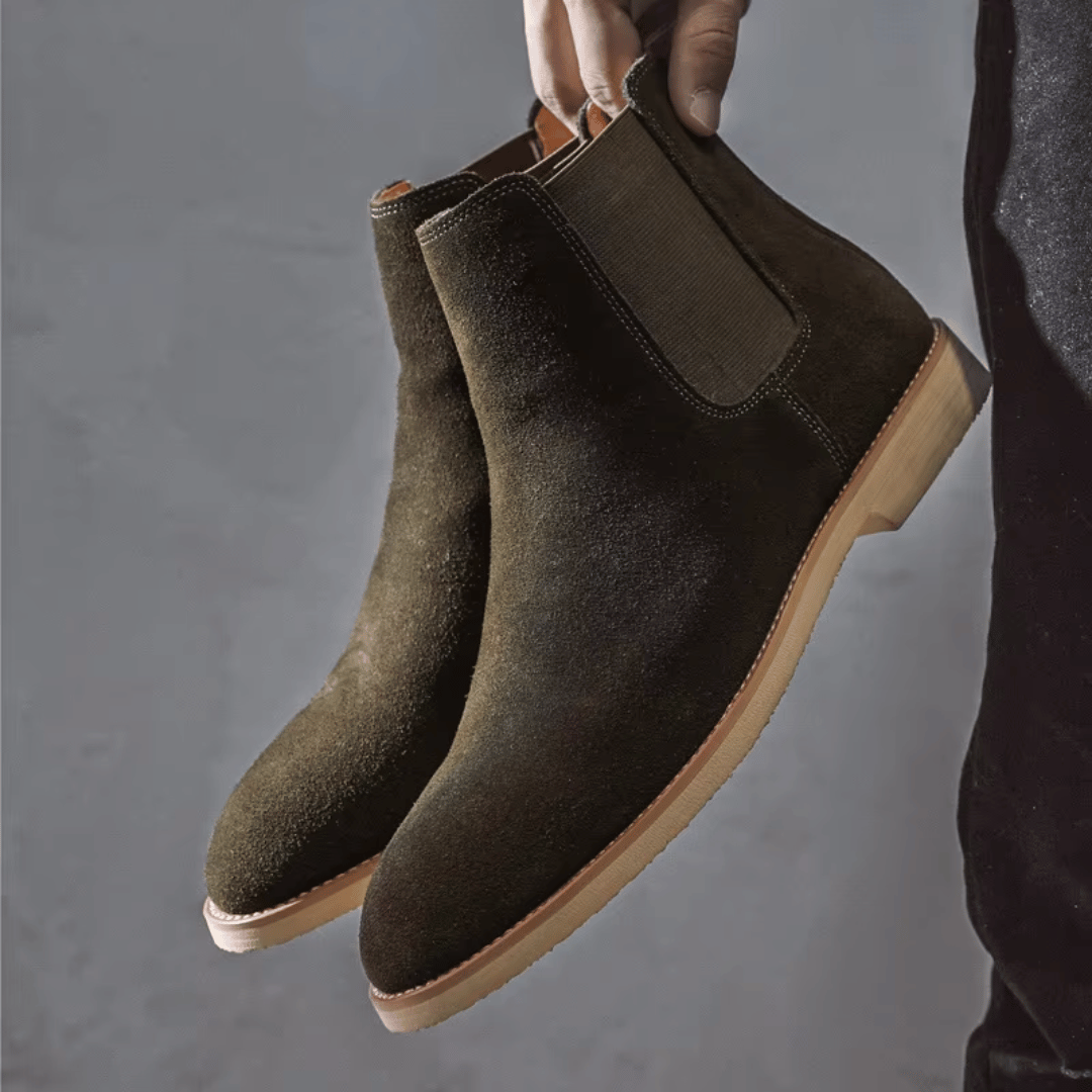 Wildlederstiefel