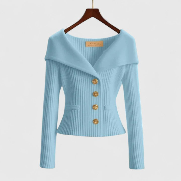 Clariza - Elegante Strickjacke 