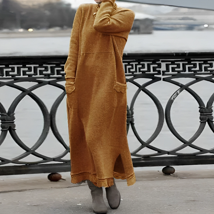 Leona | Bequemes Winterkleid 