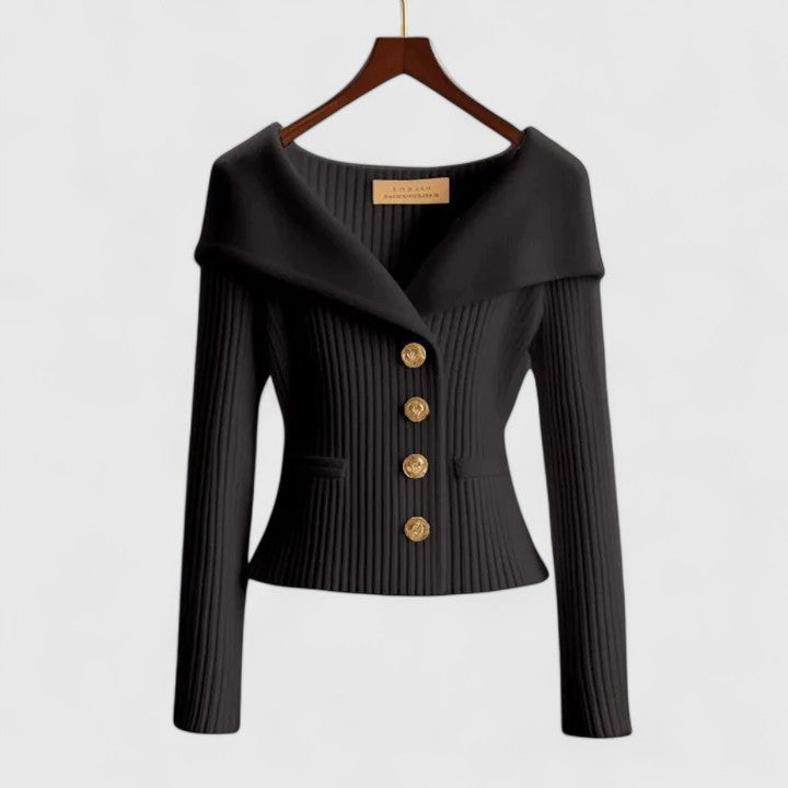 Clariza - Elegante Strickjacke 