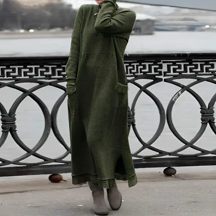 Leona | Bequemes Winterkleid 