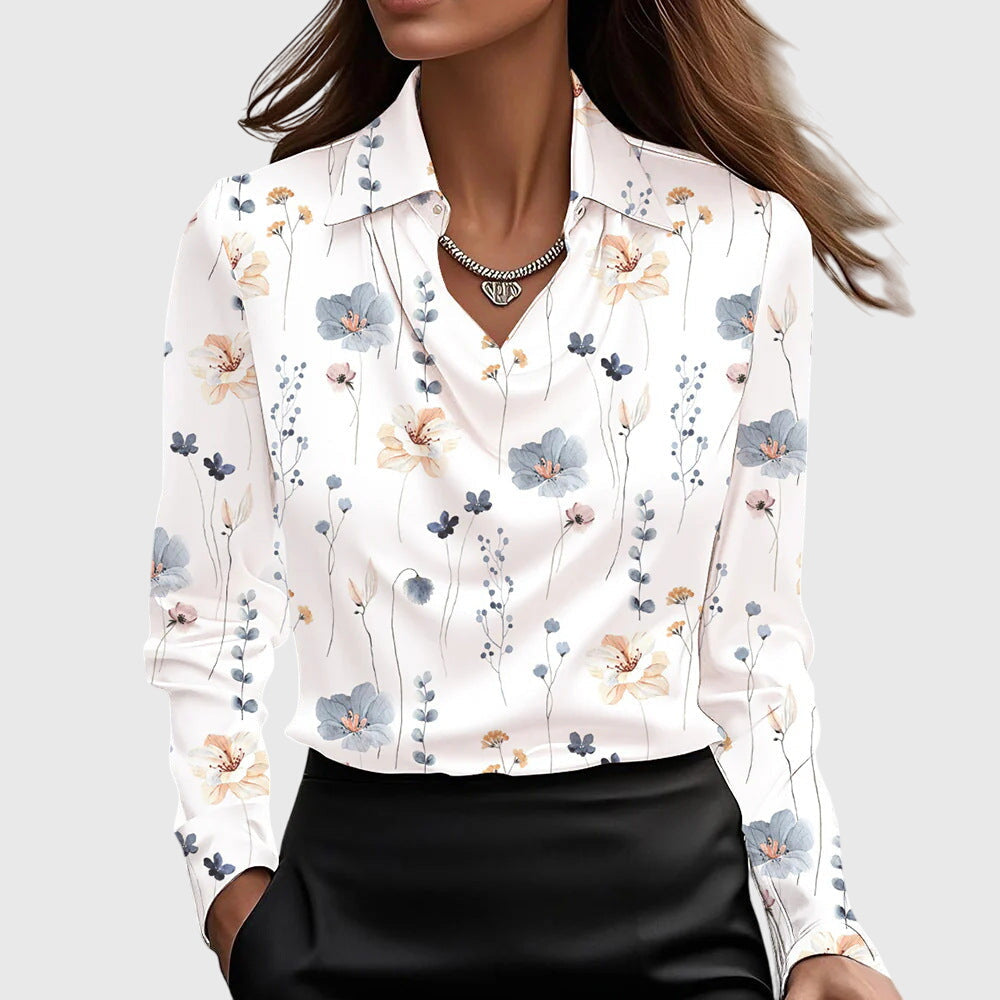 Brooklyn – Elegante Satinbluse 