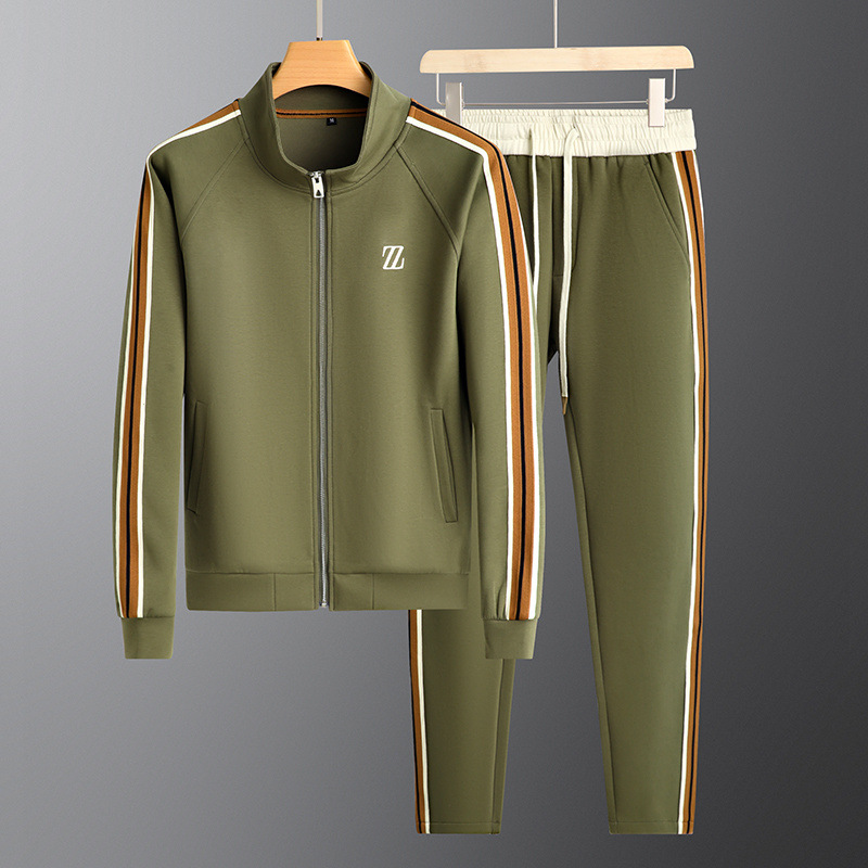 Gerald | Gestreiftes Trainingsanzug-Set 