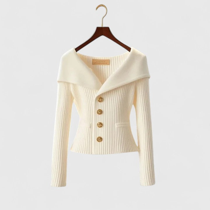 Clariza - Elegante Strickjacke 