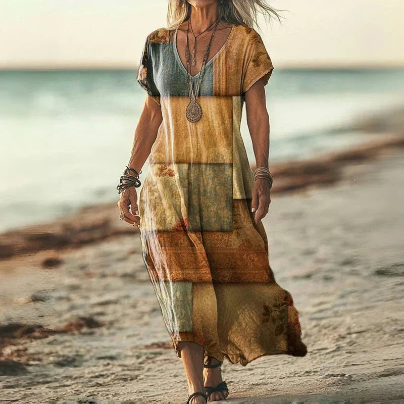 Piera | Kleid mit Farbverlaufsanhänger