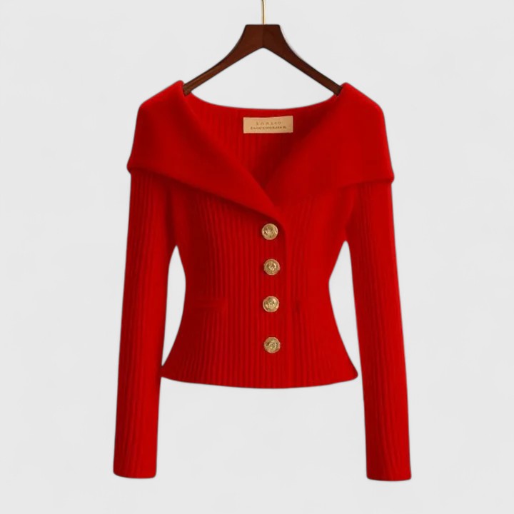 Clariza - Elegante Strickjacke 