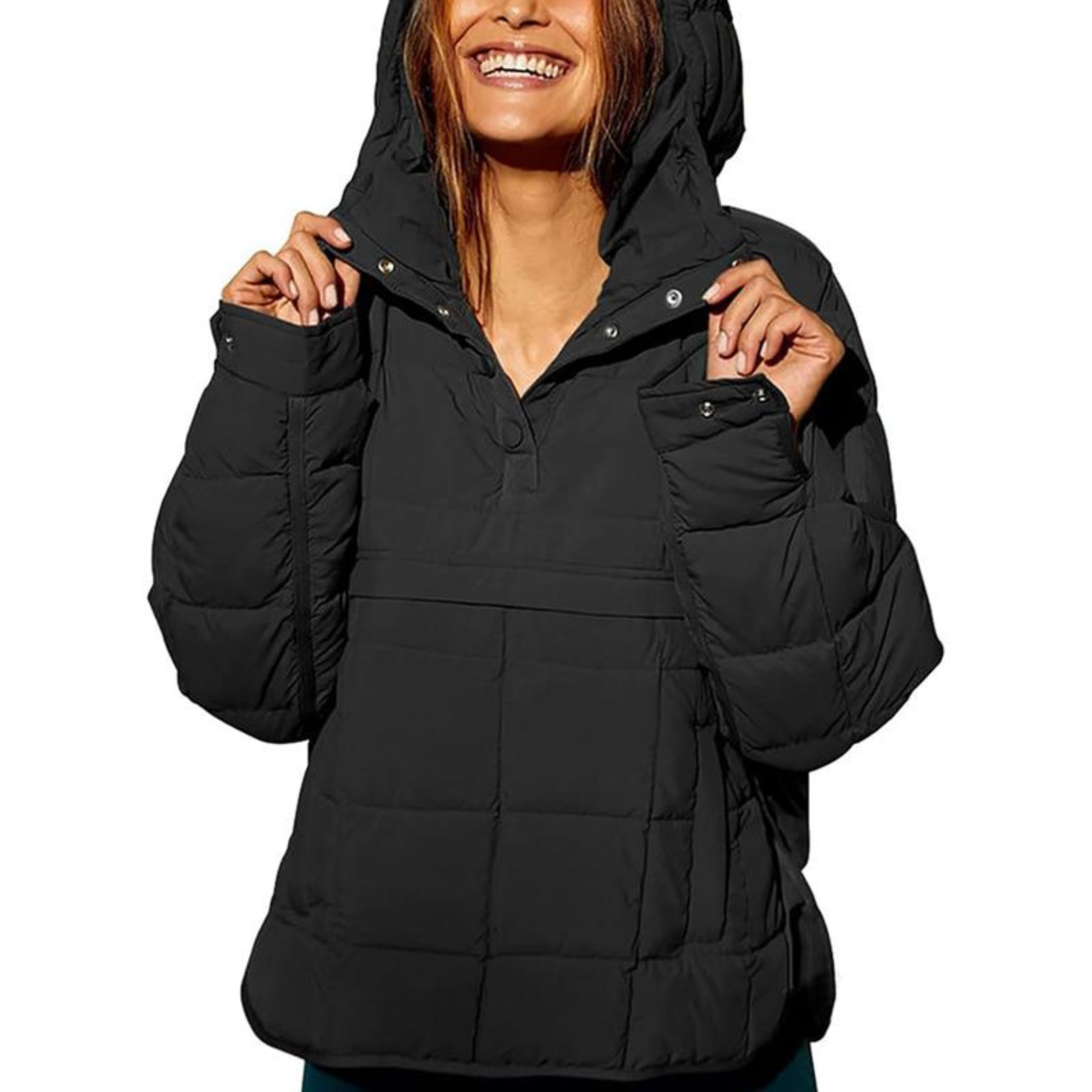 Hanna | Oversize-Kapuzenjacke 