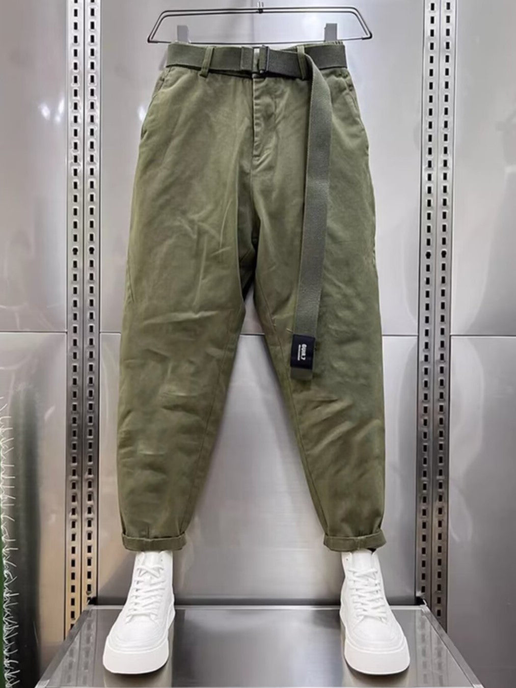 Laurent™ | Caprihose mit Gürtel