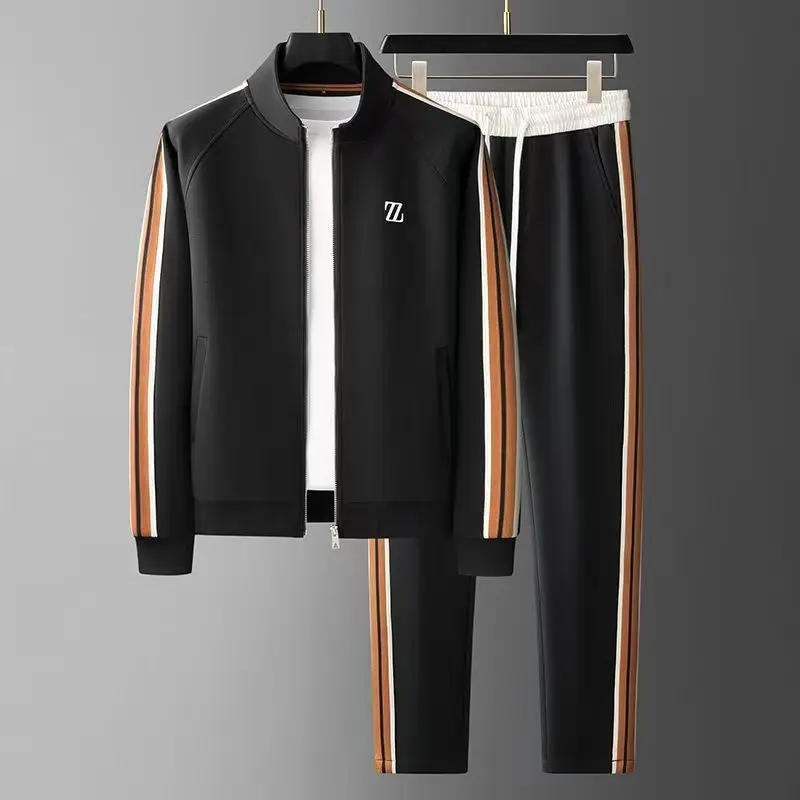 Gerald | Gestreiftes Trainingsanzug-Set 