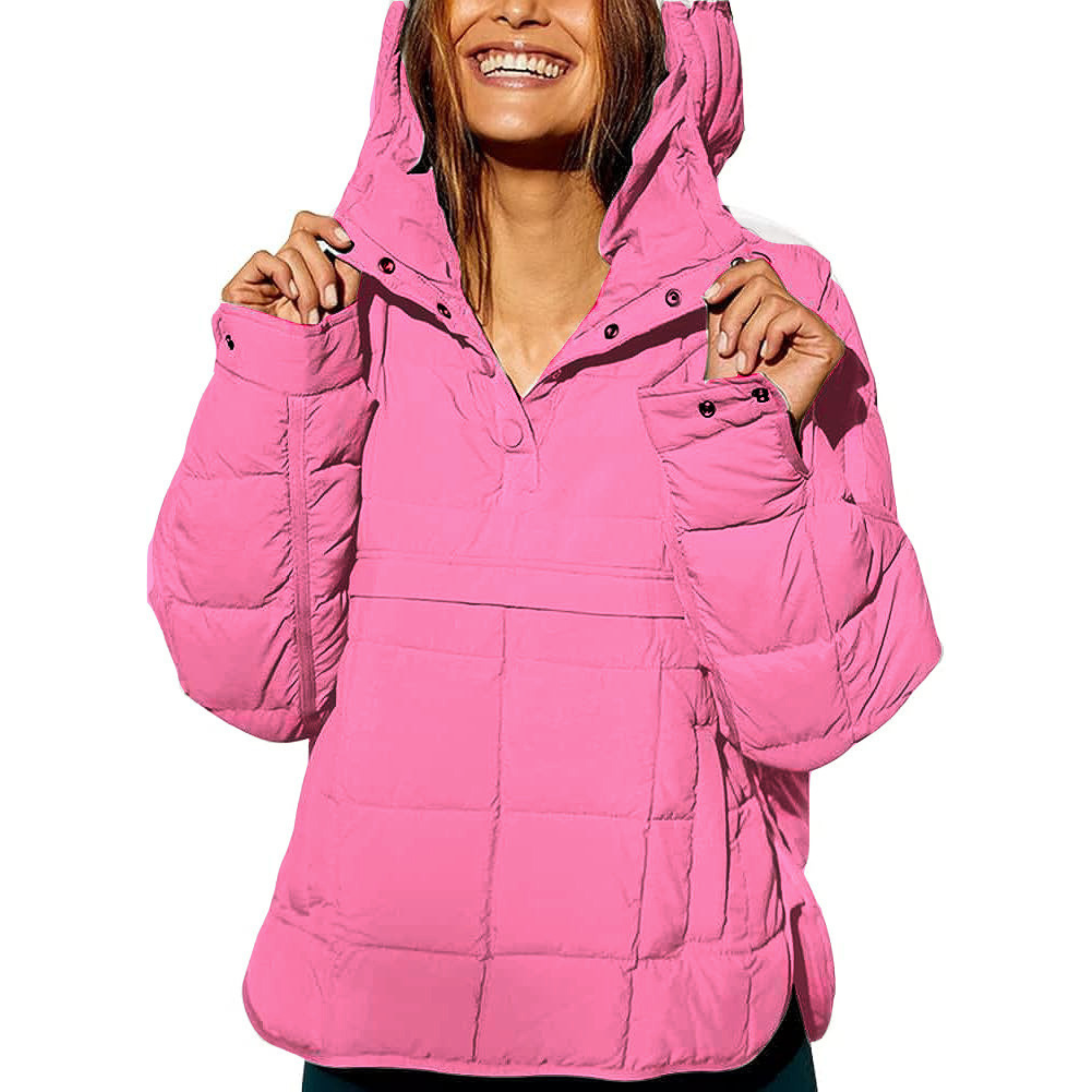 Hanna | Oversize-Kapuzenjacke 