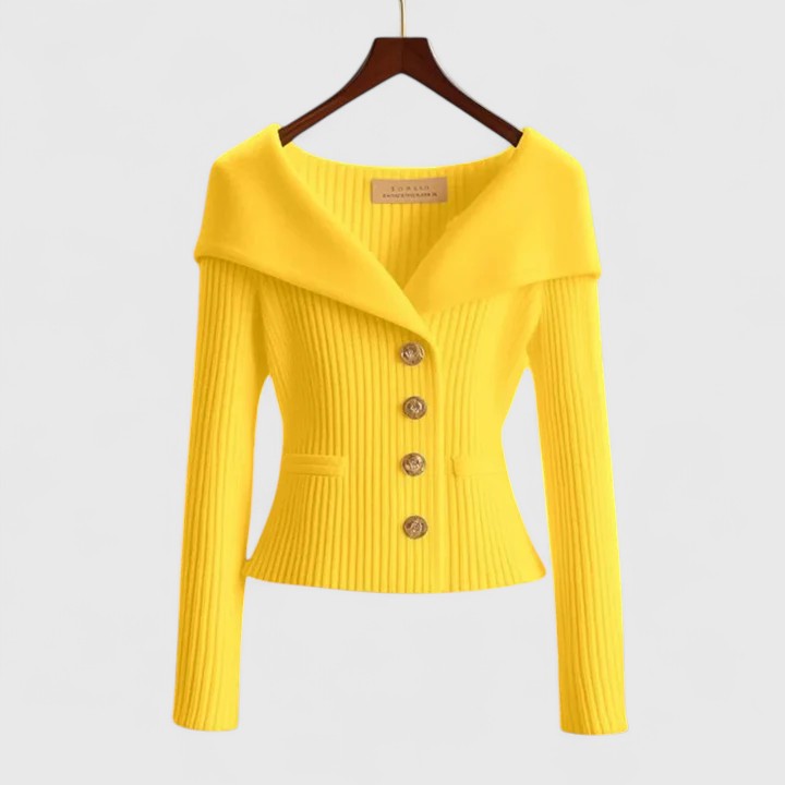 Clariza - Elegante Strickjacke 