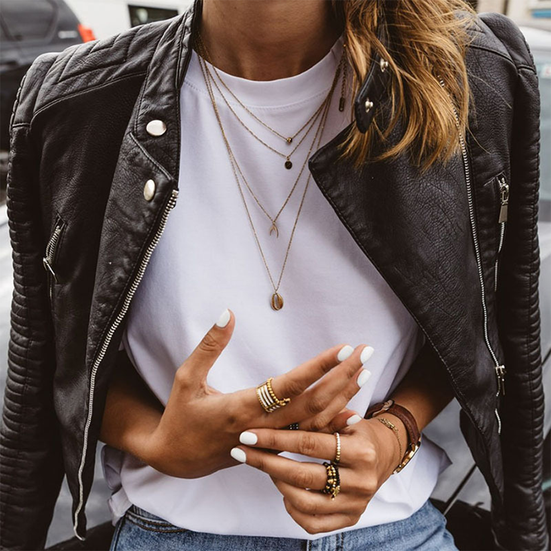 Sarah | Elegante Lederjacke 