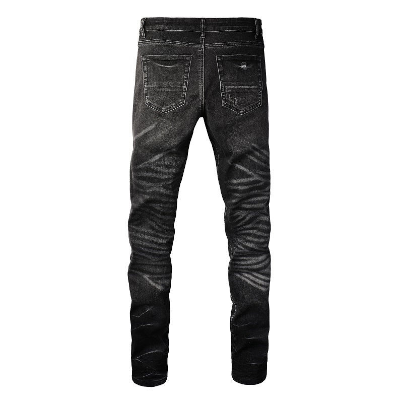 Schwarze Savage Jeans